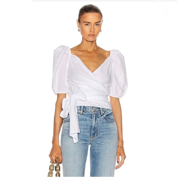 Citizens of Humanity Areli Wrap Top - Picture 3 of 14